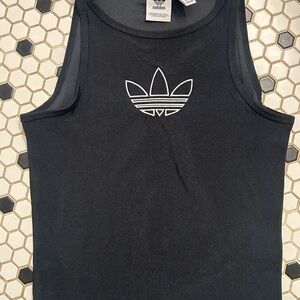 Adidas black Athletic Tank